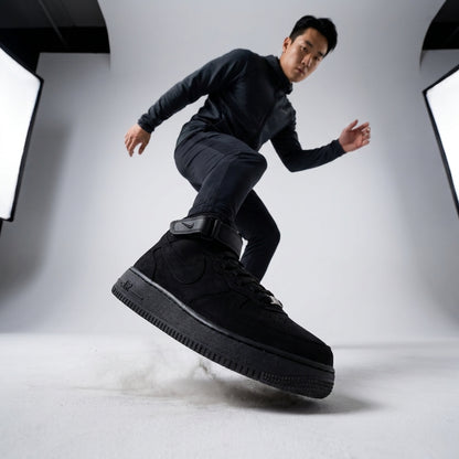 Void Black AF1 Mid