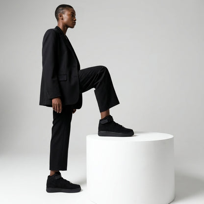 Void Black AF1 Mid