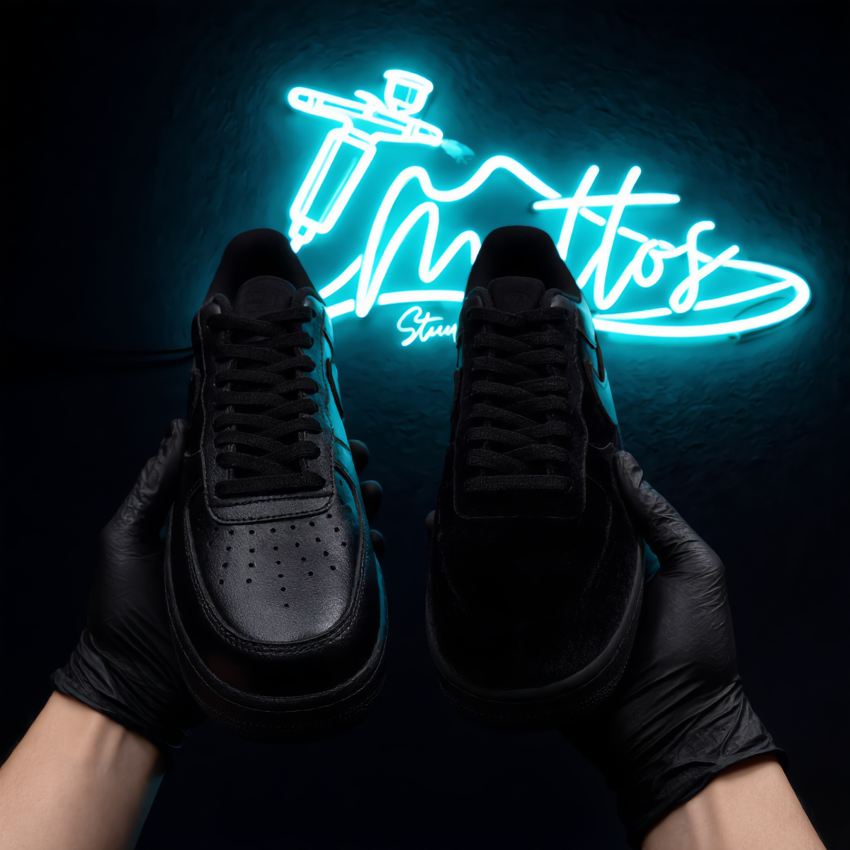 Void Black AF1 Low